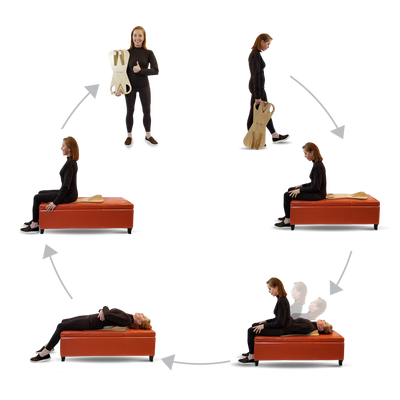 6 easy steps for using the PurePosture Corrector Board