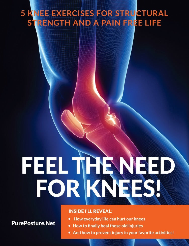 PurePosture posture knee health spine alignment